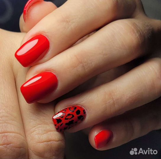 Коррекция наращённых ногтей