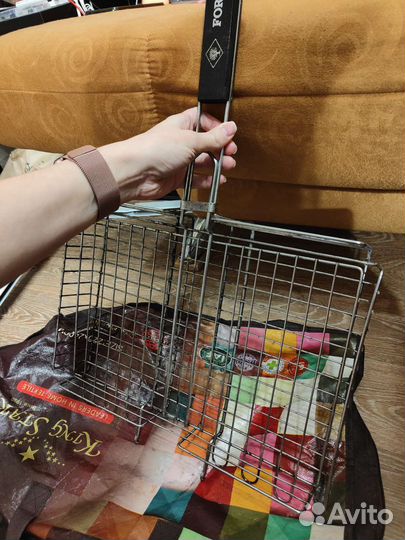 Решетка-гриль, барбекю forester 38х26см