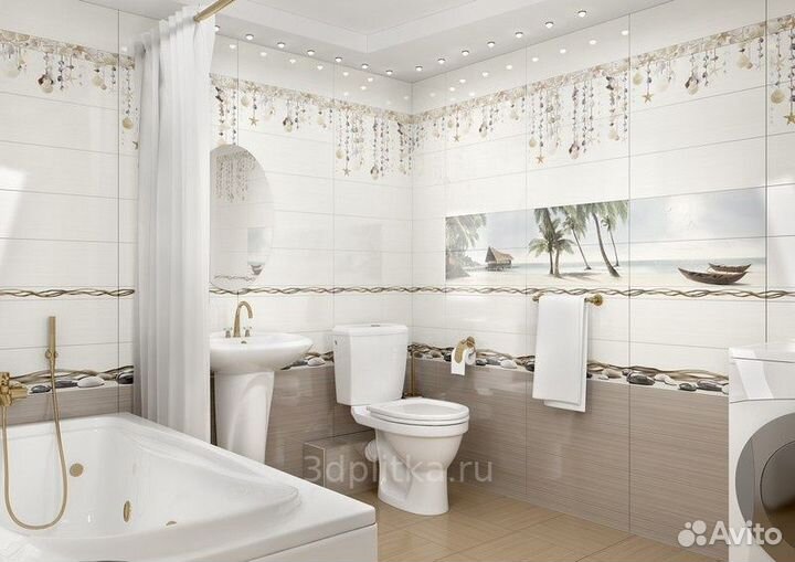 Ремонт ванной комнаты и туалета под ключ