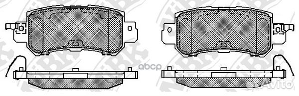 Колодки тормозные дисковые mazda CX-5 2.0 2012