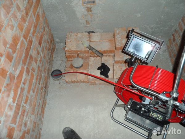 Прочистка канализации Устранение засоров. Эндоскоп