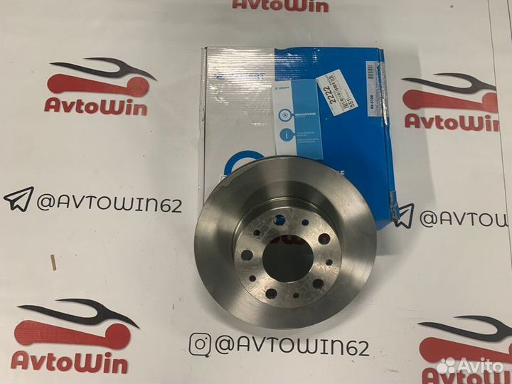 Диск тормозной передний Citroen Jumper