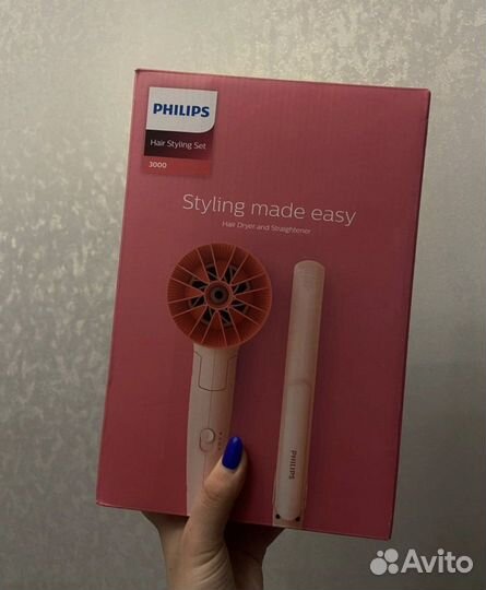 Фен (Набор) для укладки волос Philips, Оригинал