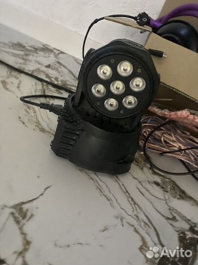 Поворотная LED wash голова involight LED MH78W