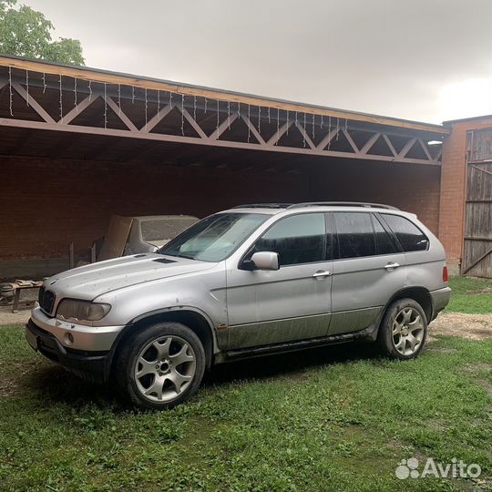 BMW X5 4.6 AT, 2002, 300 000 км