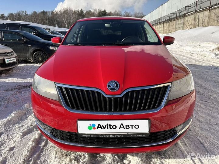 Skoda Rapid 1.4 AMT, 2018, 122 000 км