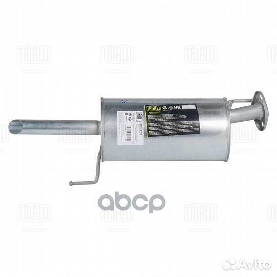 Глушитель для а/м Nissan Juke (10) 1.6i осн