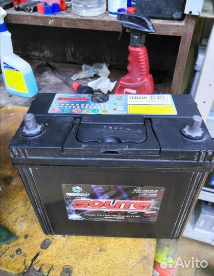 Аккумулятор Solite Silver 70 B24 r. Доставка