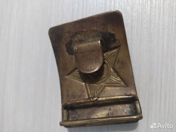 Бляха старинная