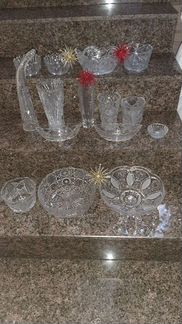 Хрустальная ваза, хрусталь, посуда