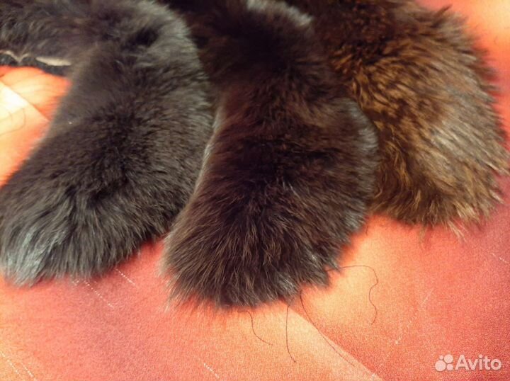 Меховые воротники меха 3шт
