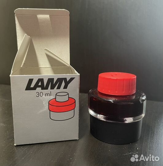 Чернила для перьевой ручки Lamy красные 30мл
