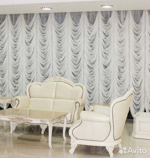 Шторы тюль новый маркизы 4,40 метра