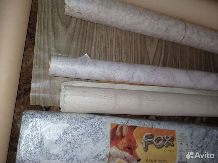 Обои остатки