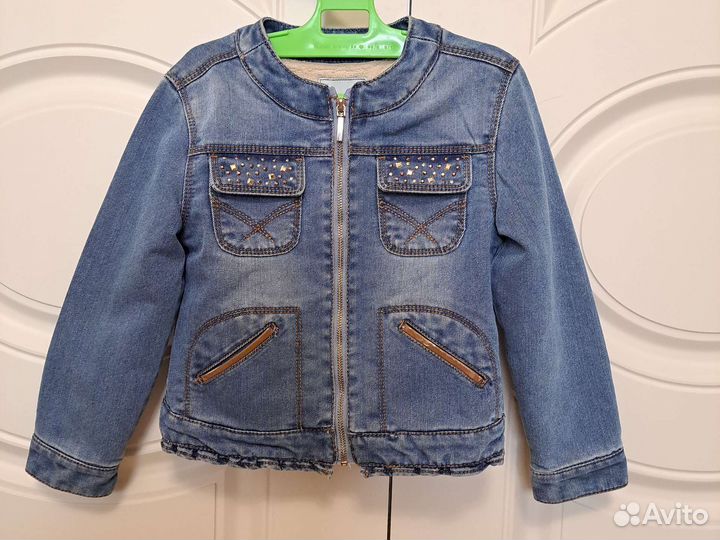 Куртка джинсовая для девочки, Mayoral, 110р