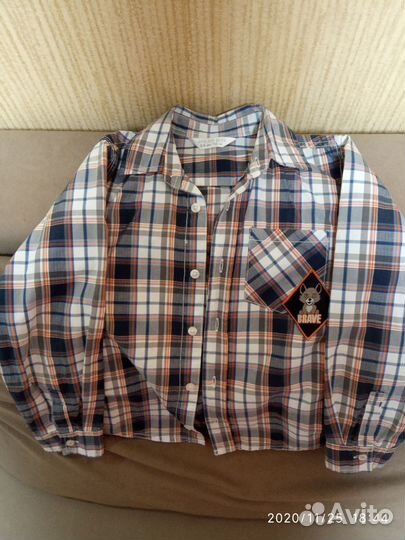 Рубашки на мальчика