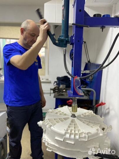 Замена подшипников на баке стиральной машины