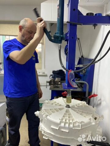 Замена подшипников на баке стиральной машины