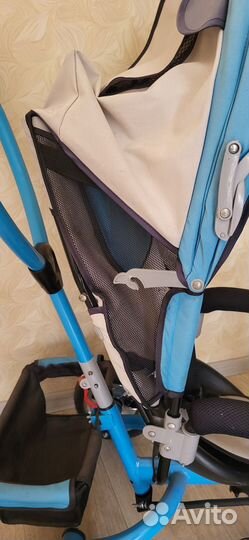 Детский велосипед с родительской ручкой