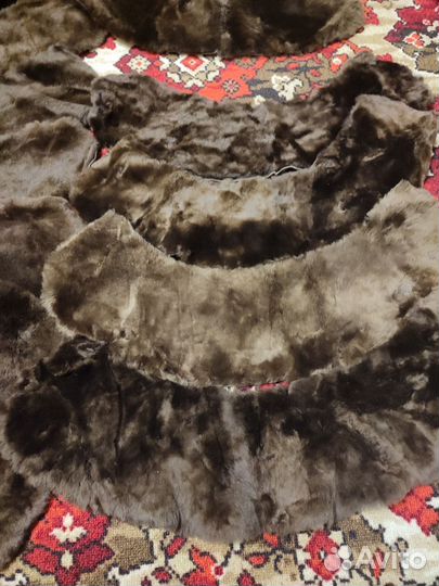 Воротники детские цигейка СССР