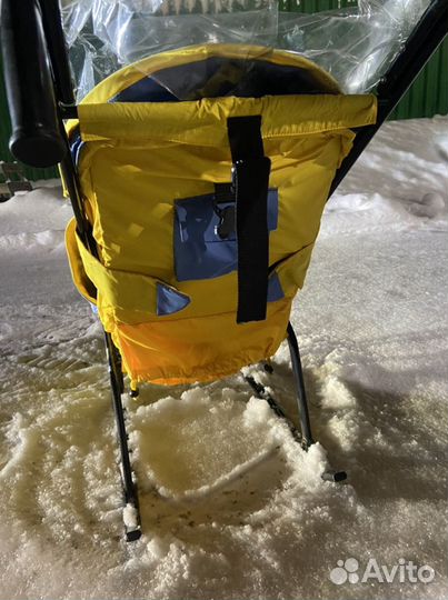 Детские санки коляска