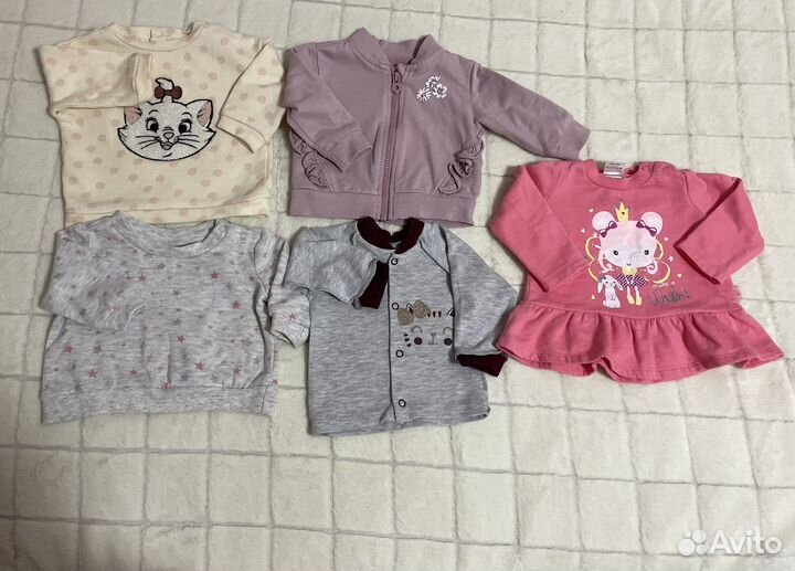 Пакет вещей для девочки 62-68