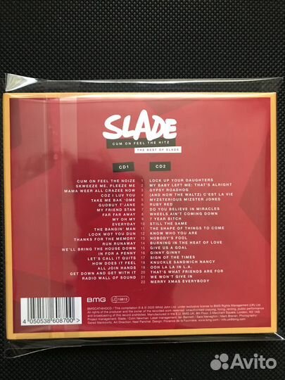 Slade - Cum On Feel The Hitz The Best Of -2CD EU 2