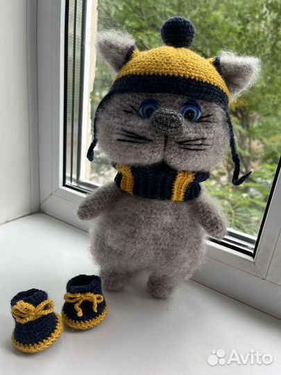 Игрушка кот ручной работы