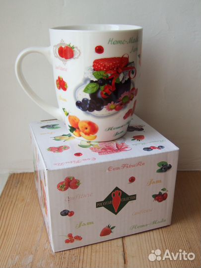 Кружка к 23 февраля, Кружка с фруктами, подарочные