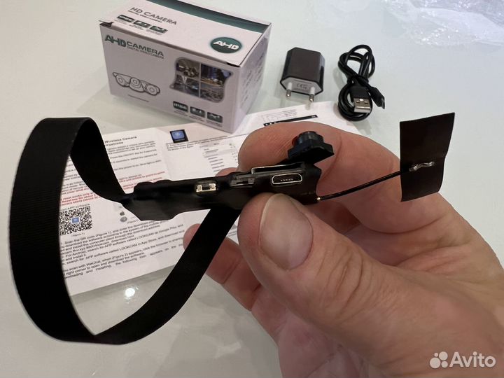 Мини видеокамера IP-камера HD 4K, Wi-Fi, Full HD