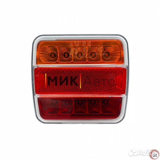 Светодиодный квадратный фонарь на легковой прицеп