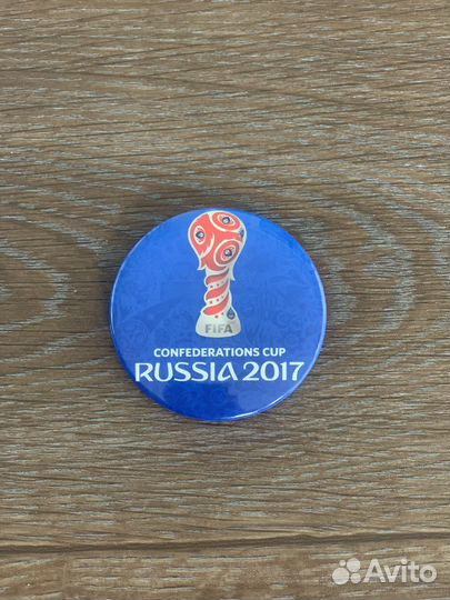 Значок FIFA confederation cup russia 2017