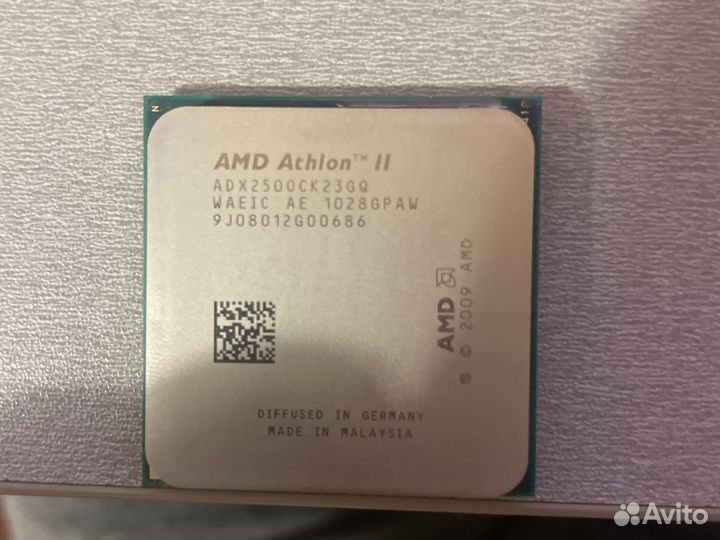 Процессор amd athlon 2