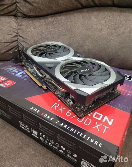 Видеокарта AMD RX 6700 XT