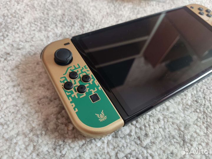 Прошитая Nintendo Switch Oled 128Gb+игры