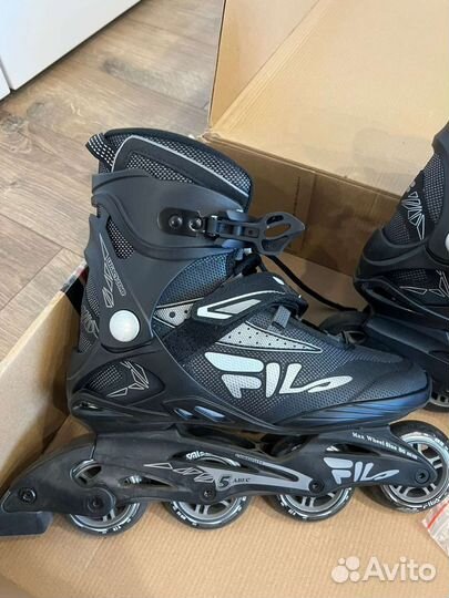 Ролики мужские прогулочные мягкие fila как новые
