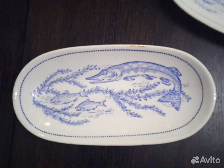 Селедочница блюдо ссср.Тарелки завод Буди