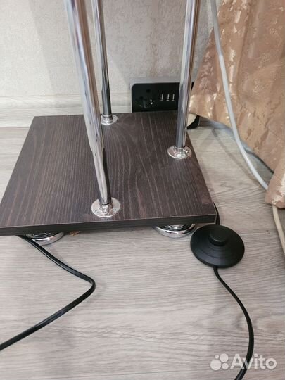 Торшер с полками