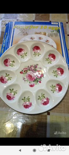 Тарелка пасхальная. Селедочницы 3 шт