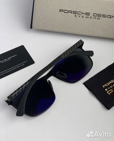 Очки porsche design polaroid черные