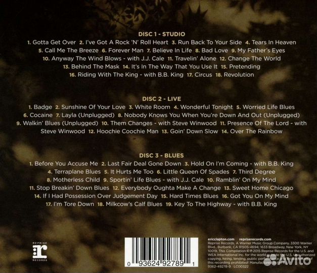 Eric Clapton - Forever Man (Deluxe Edition) (3 CD)