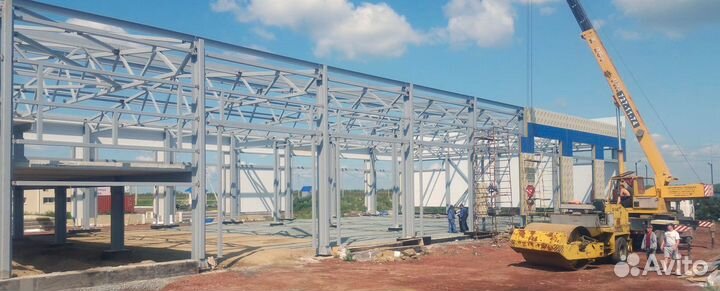 Быстровозводимый ангар