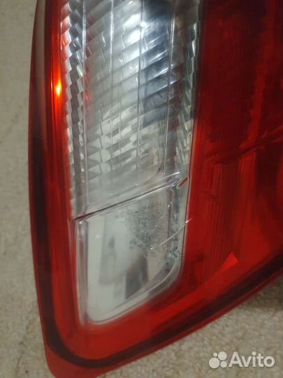 Фонарь задний левый в крыло nissan qashqai