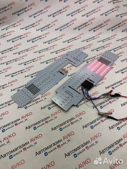 Платы диодные на фонари Лада ваз 2114 LED