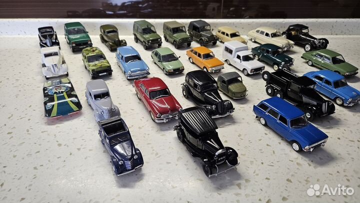 Машинки модельки СССР
