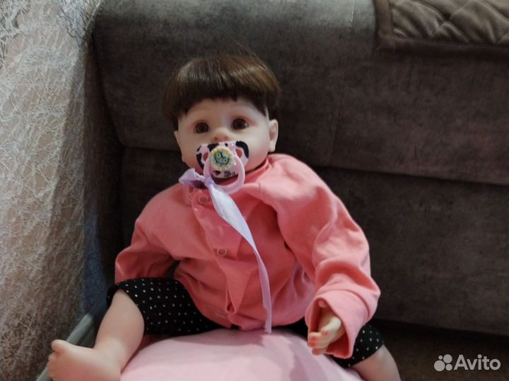 Кукла Реборн девочка с одеждой