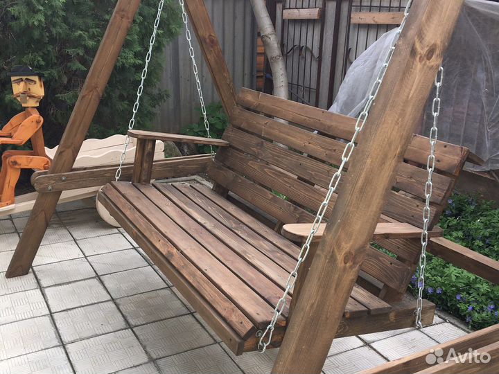 Качели садовые