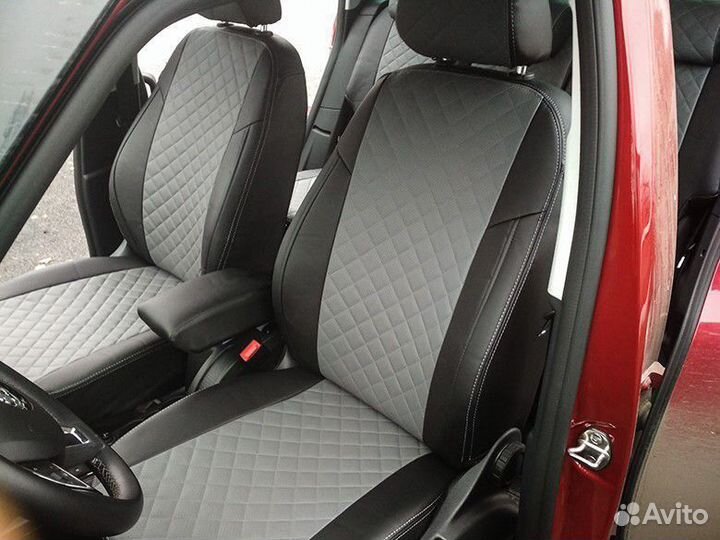Авточехлы из экокожи на сиденья автомобиля