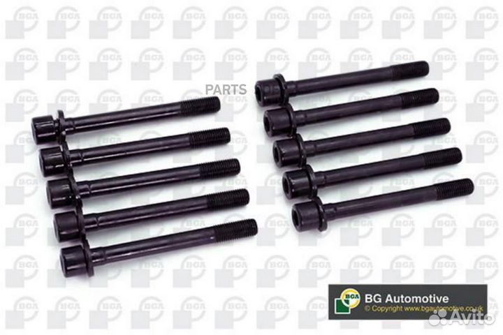 BGA BK4348 К-кт болтов ГБЦ KIA RIO II (JB) G4EE 2005