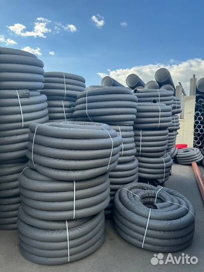 Труба дренажная «ярдренаж» 160 мм (50 м)